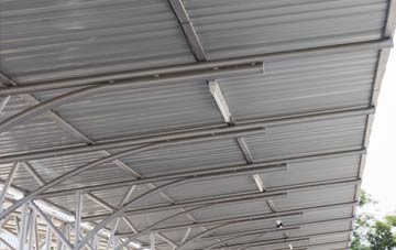 installing Square And Compass metal roofing